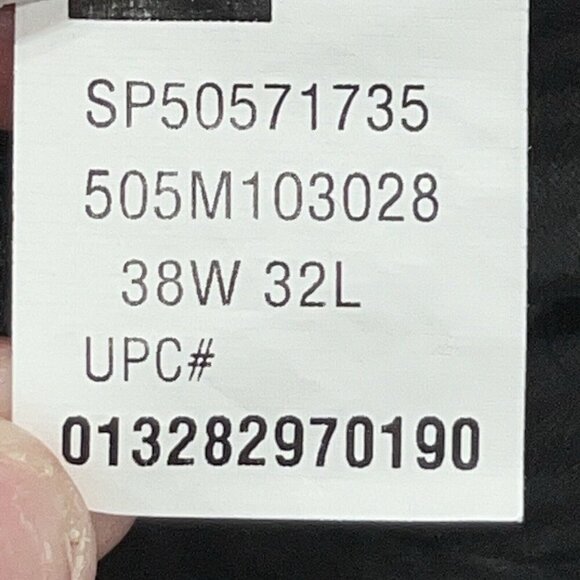 Van Heusen Dress Pants Mens Size 38x32 Straight Leg Charcoal Gray Flex Trousers - Picture 11 of 12